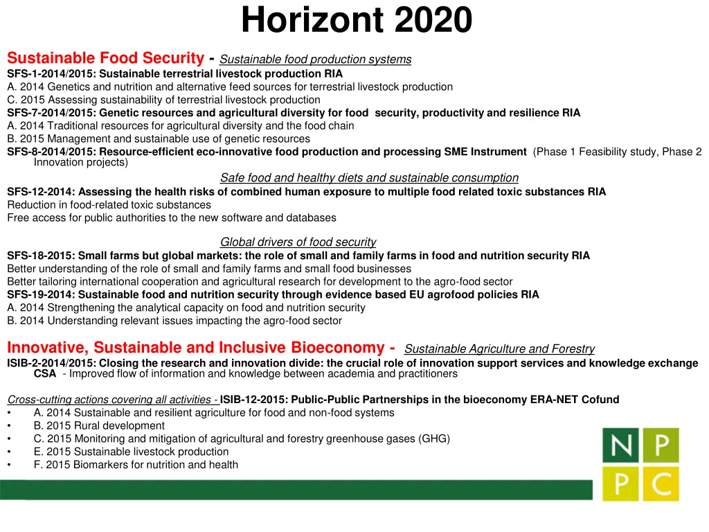 horizont 2020
