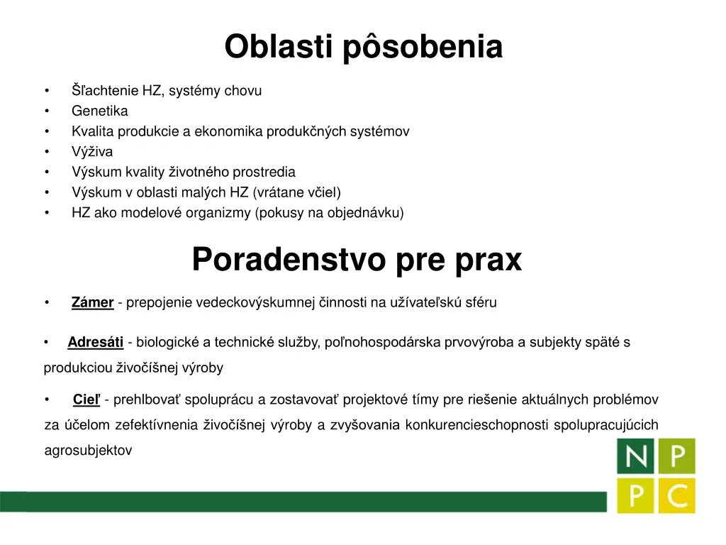 oblasti p sobenia