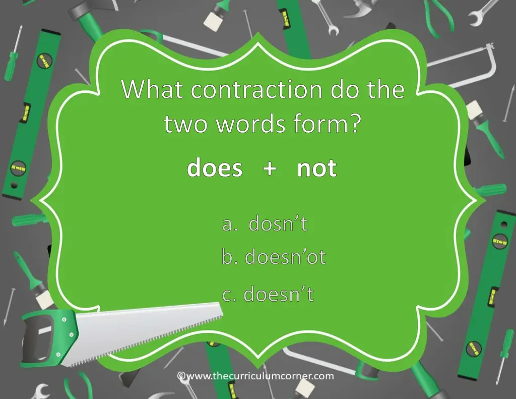 what contraction do the two words form 4