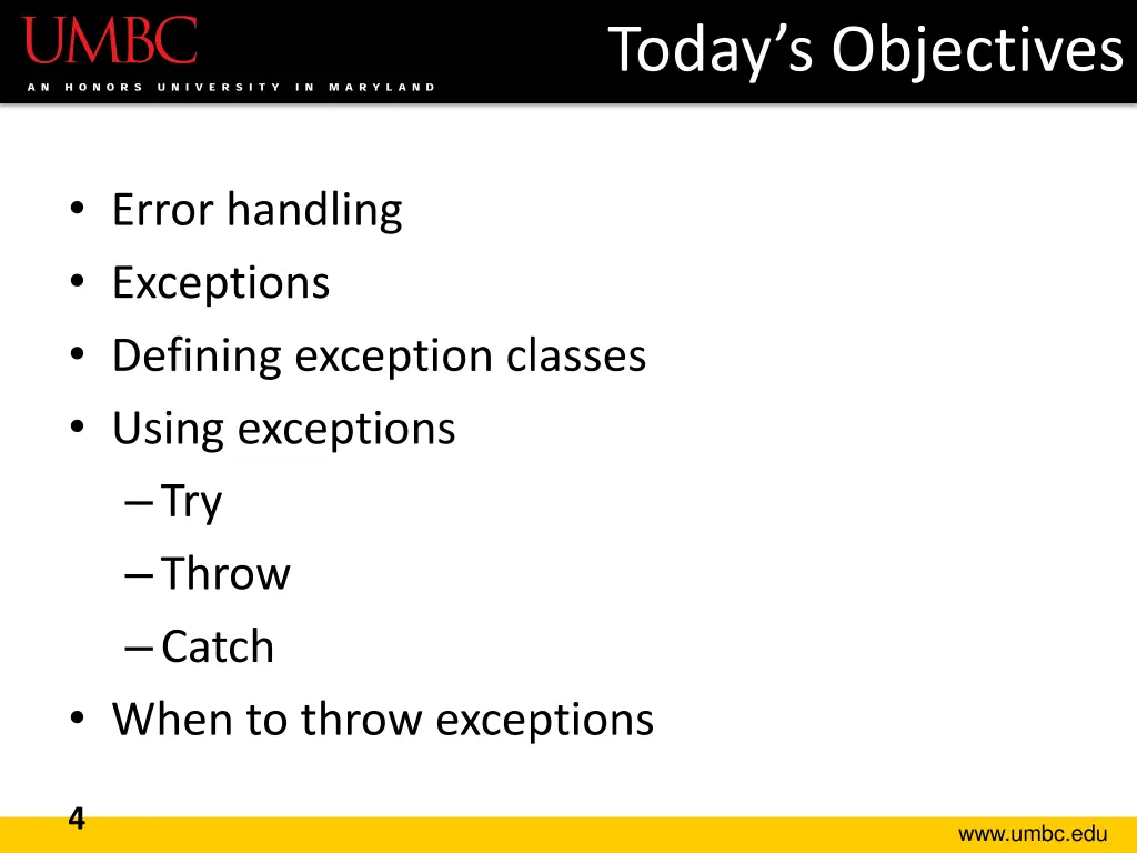 today s objectives