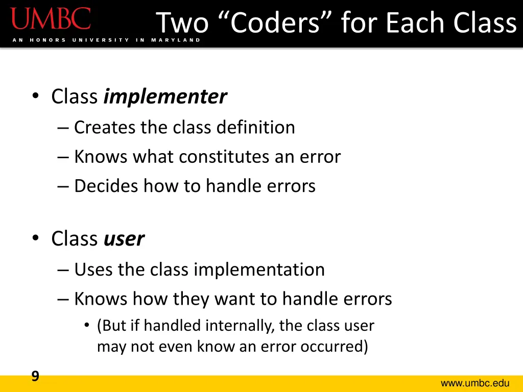 two coders for each class