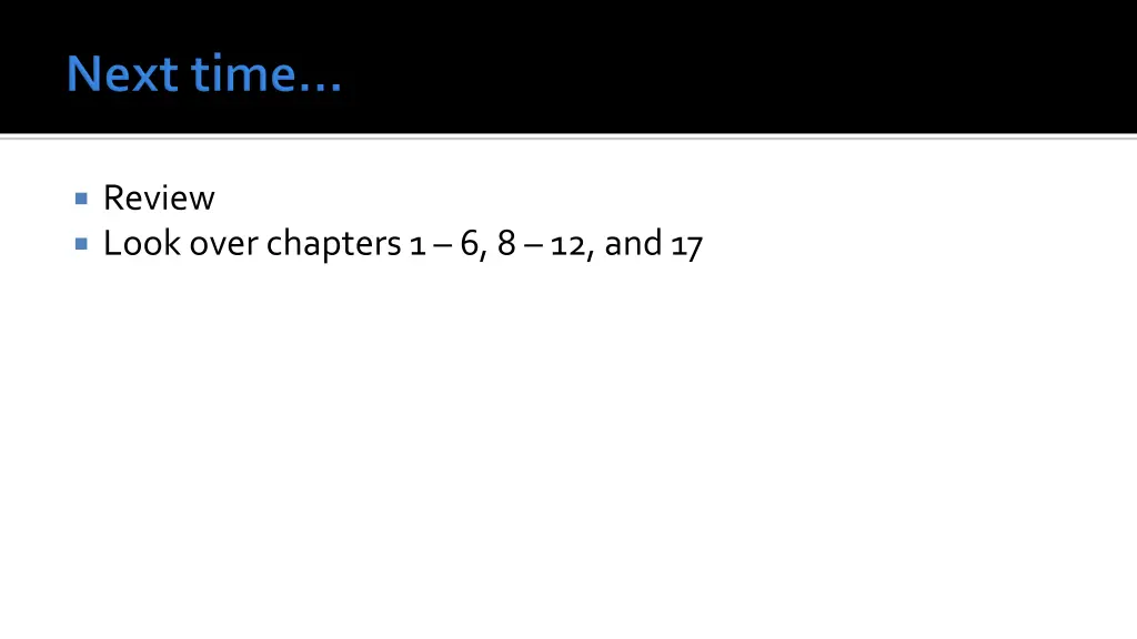 review look over chapters 1 6 8 12 and 17