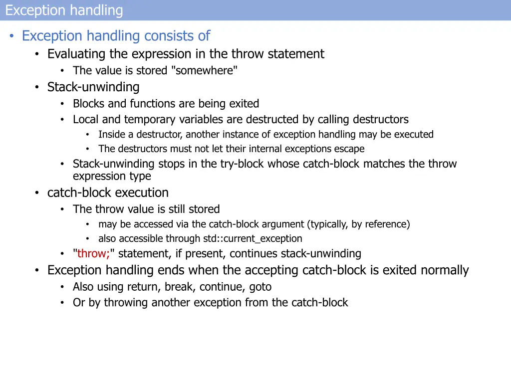 exception handling 4