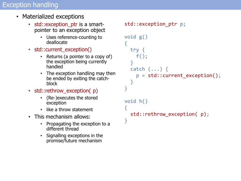 exception handling 5