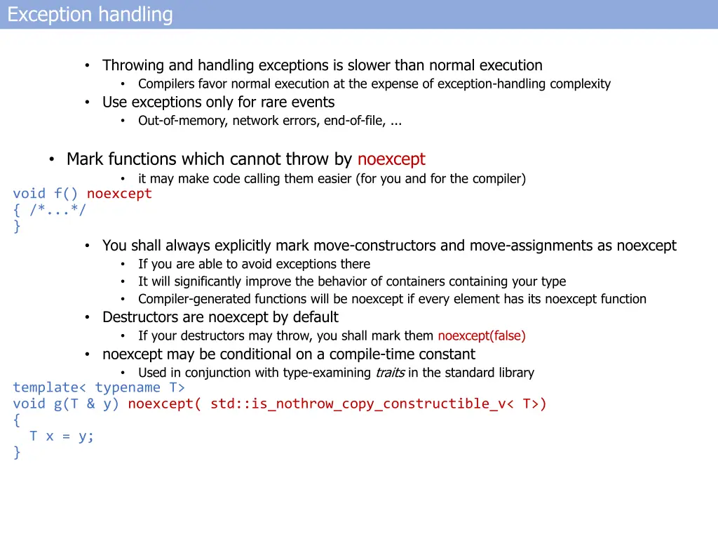 exception handling 6