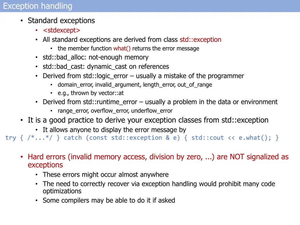exception handling 7