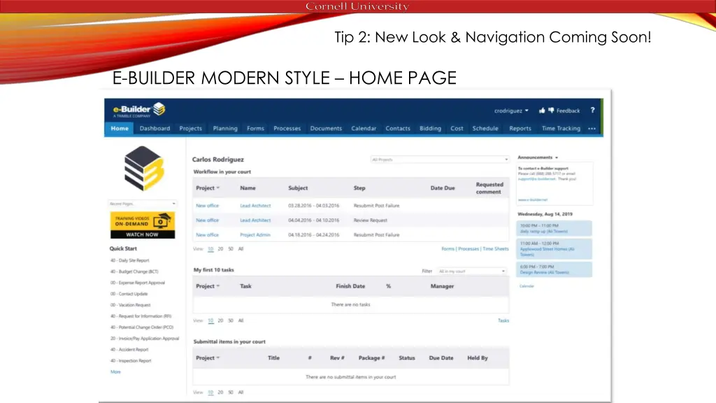 tip 2 new look navigation coming soon 1
