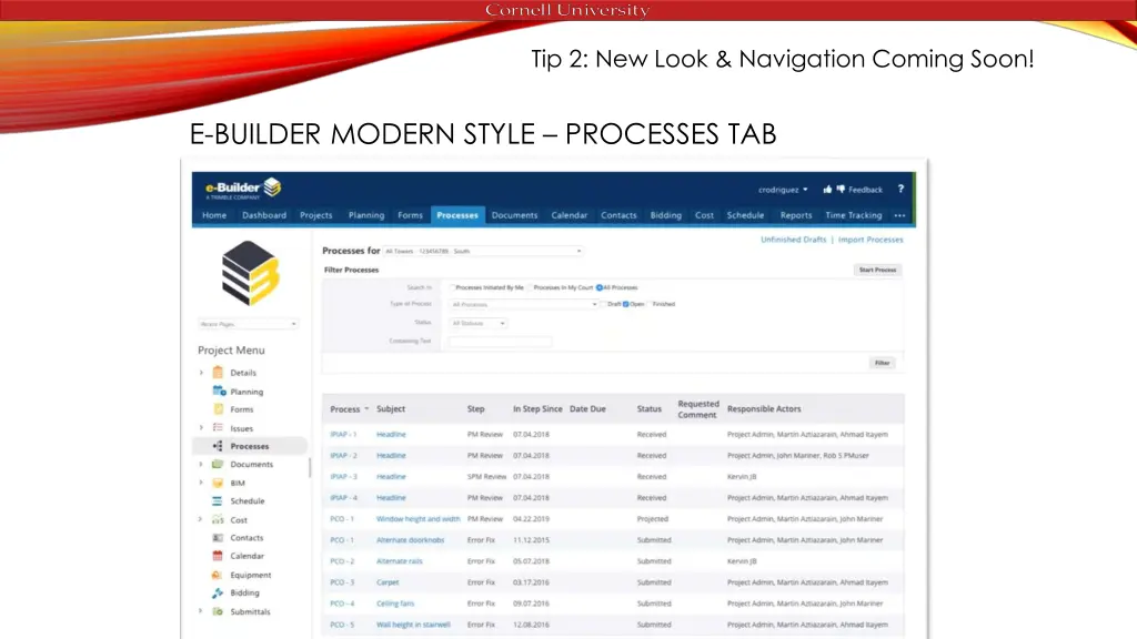 tip 2 new look navigation coming soon 3