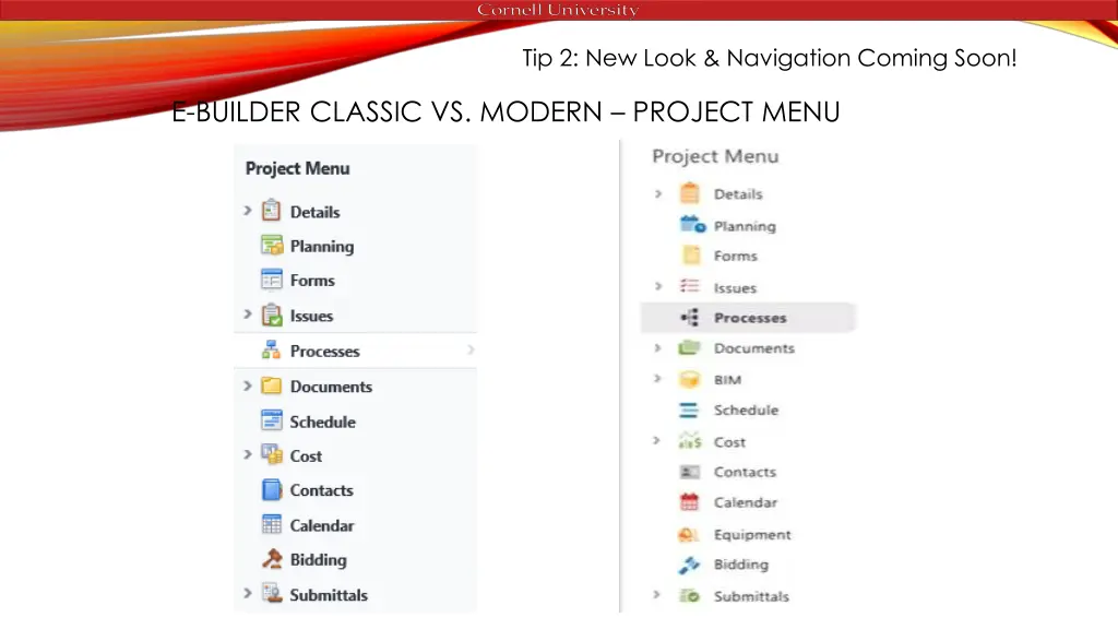 tip 2 new look navigation coming soon 4