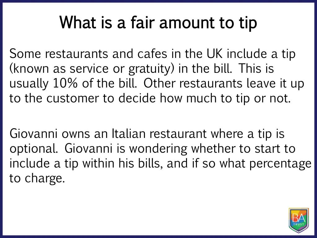 what is a fair amount to tip what is a fair 2
