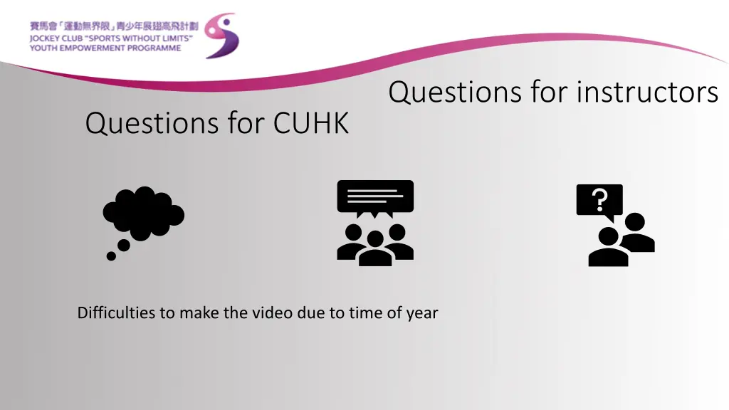 questions for instructors