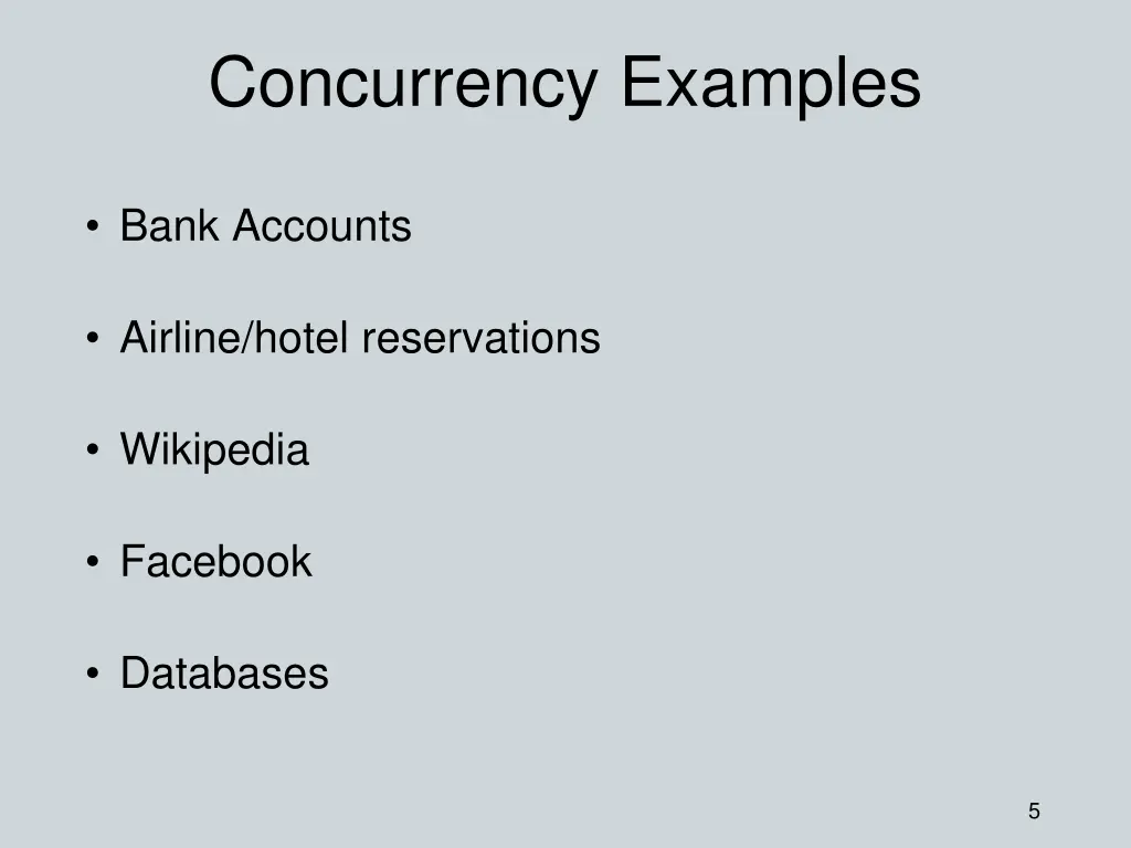 concurrency examples