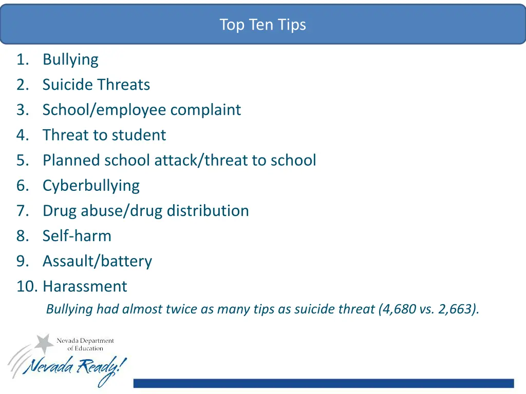 top ten tips
