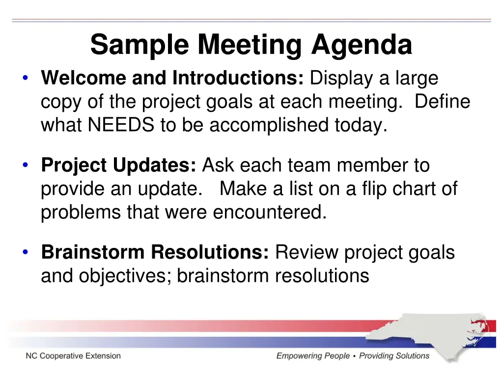 sample meeting agenda welcome and introductions