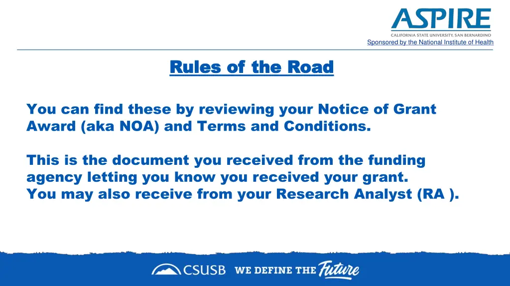 sponsored by the national institute of health 4