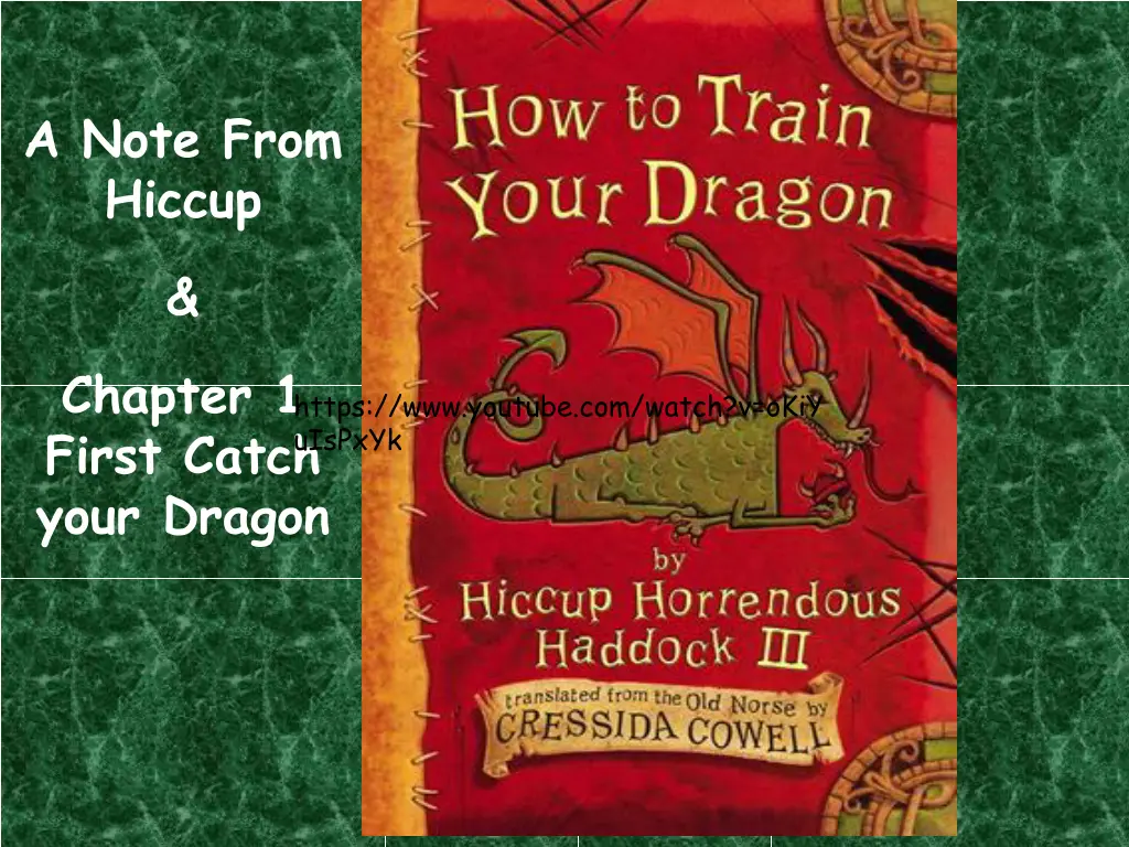 a note from hiccup