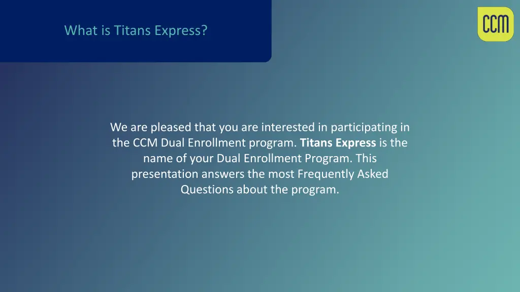what is titans express