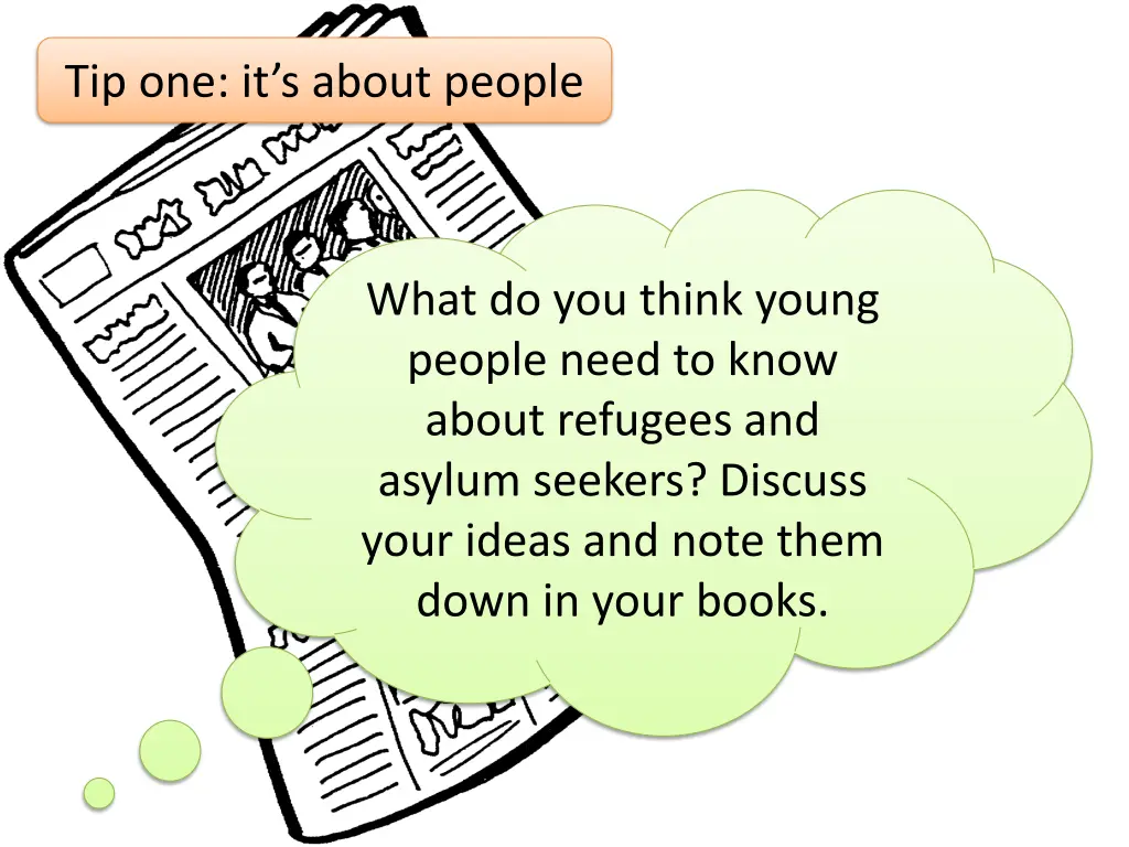 tip one it s about people