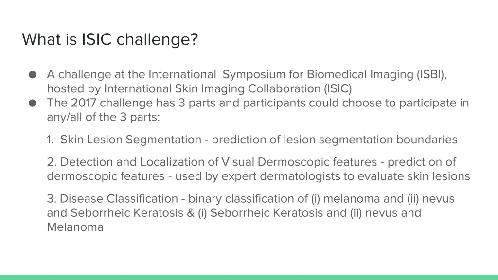 what is isic challenge