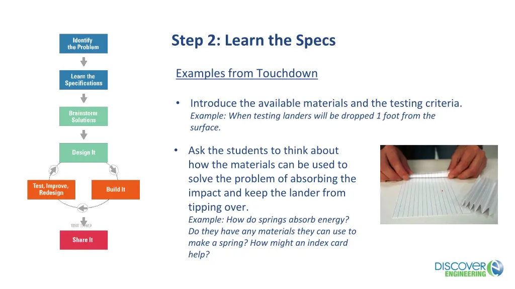 step 2 learn the specs 1