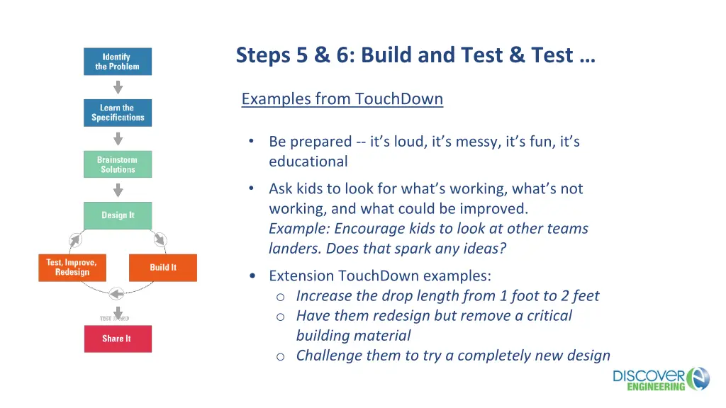 steps 5 6 build and test test 1