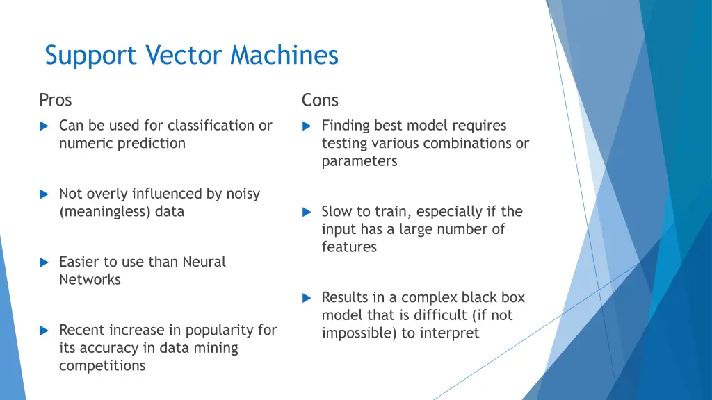 support vector machines 1