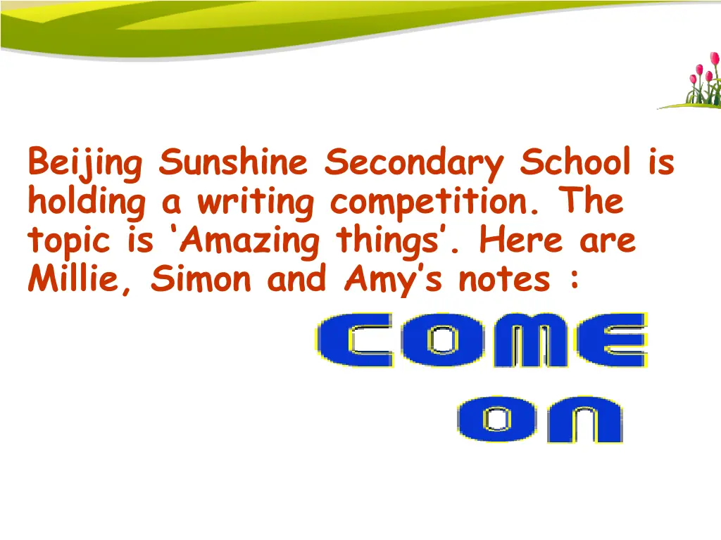 beijing sunshine secondary school is holding