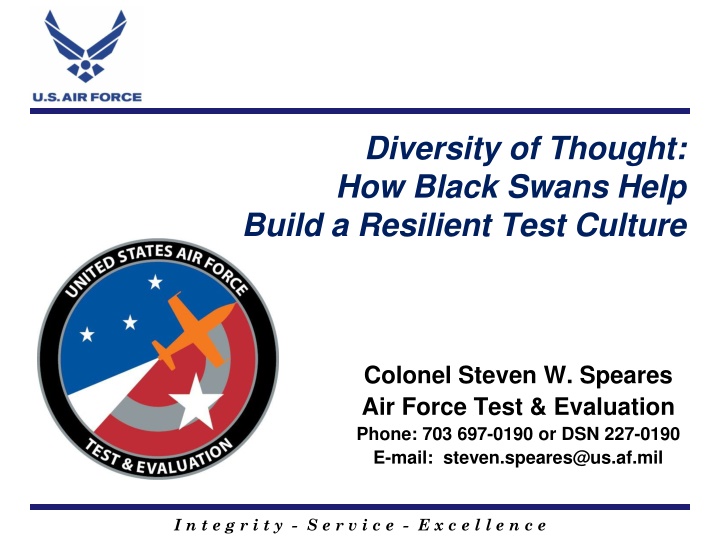diversity of thought how black swans help build