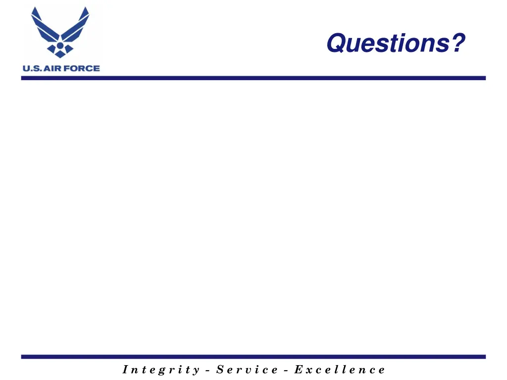 questions