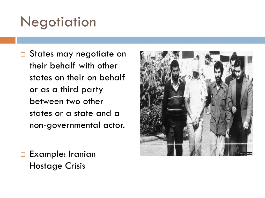 negotiation