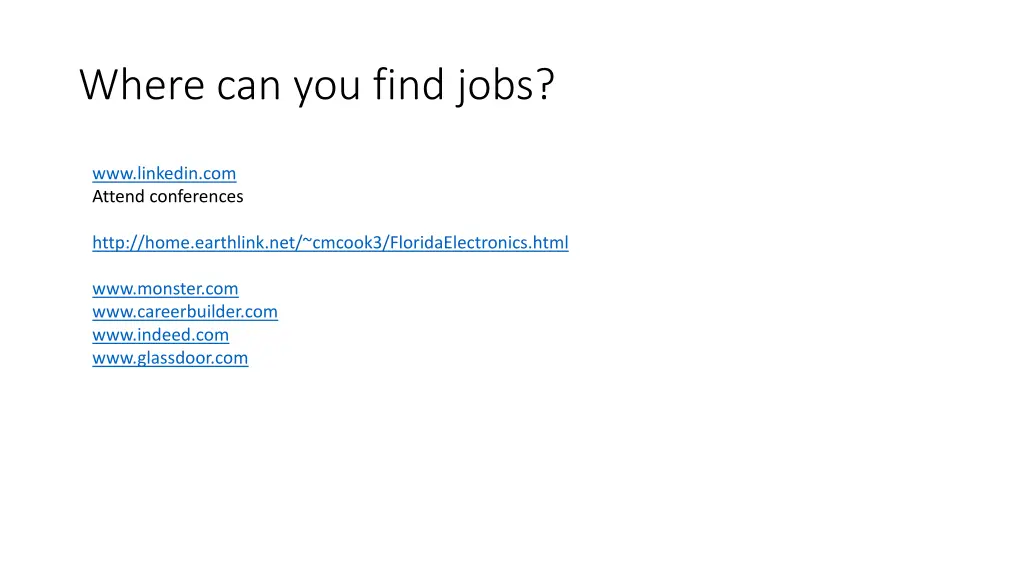 where can you find jobs
