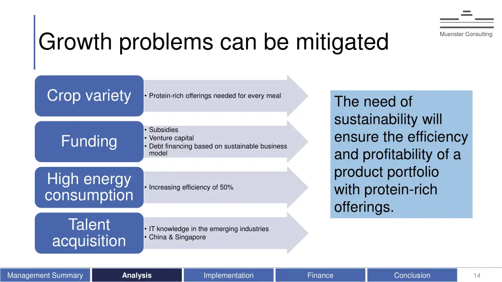 growth problems can be mitigated