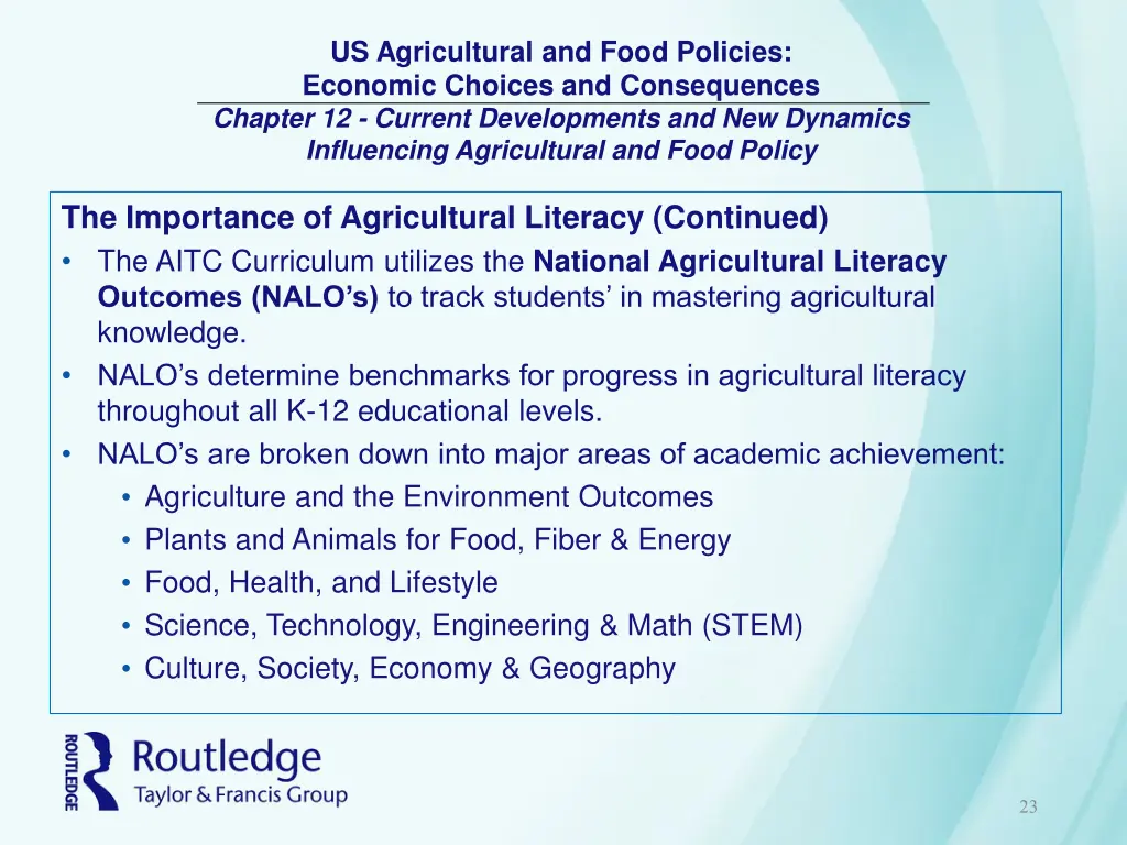 us agricultural and food policies economic 22