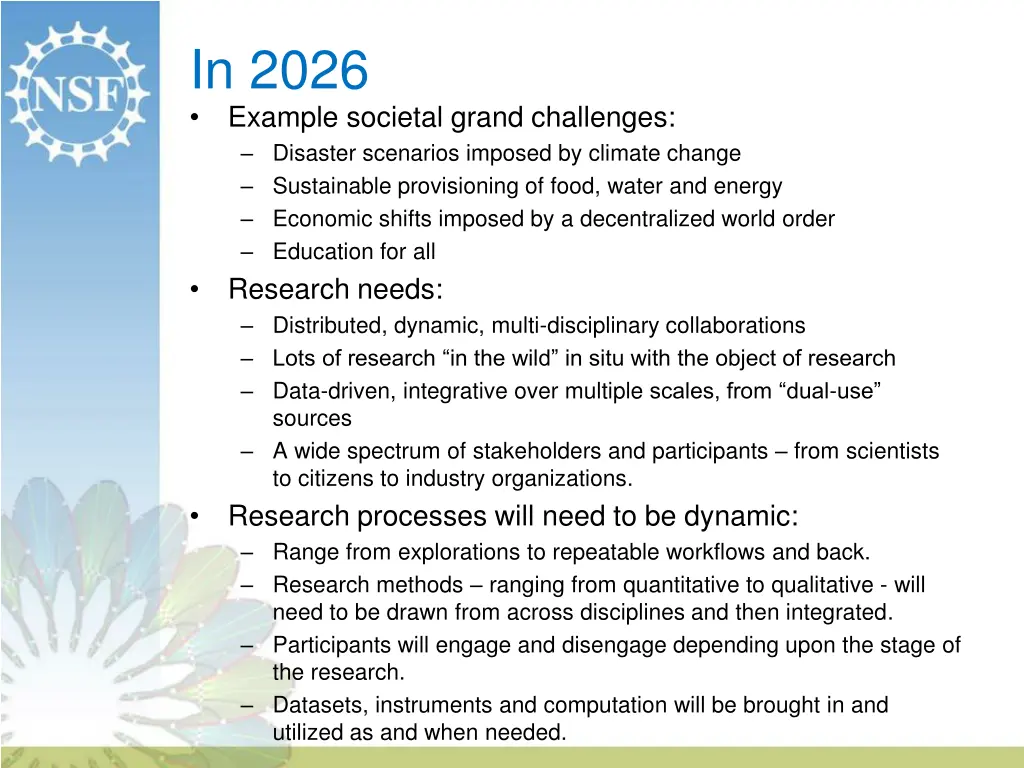 in 2026 example societal grand challenges