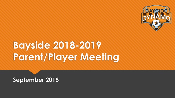 bayside 2018 2019 parent player meeting