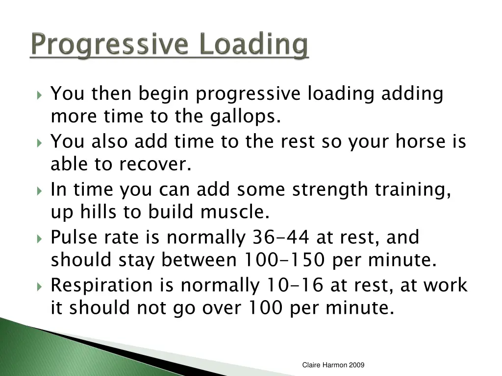 you then begin progressive loading adding more