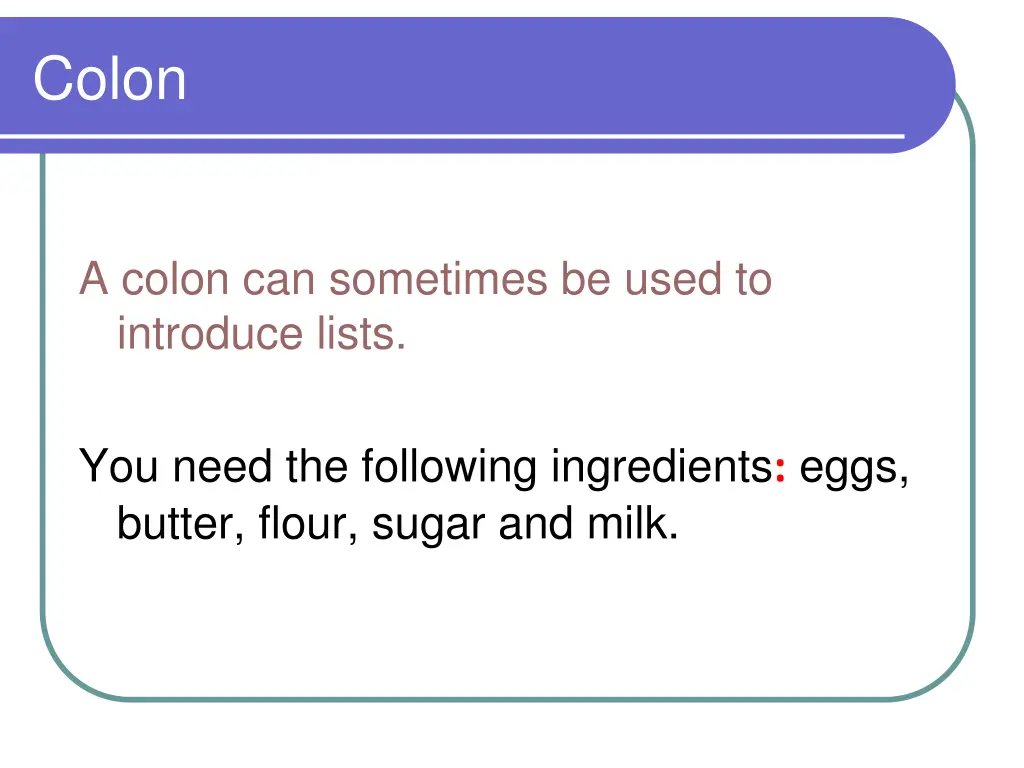 colon