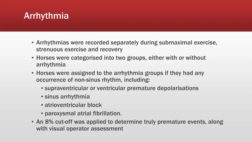 arrhythmia