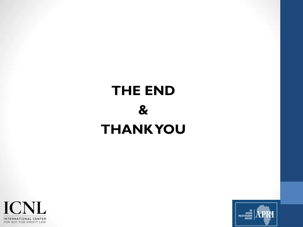 the end thank you
