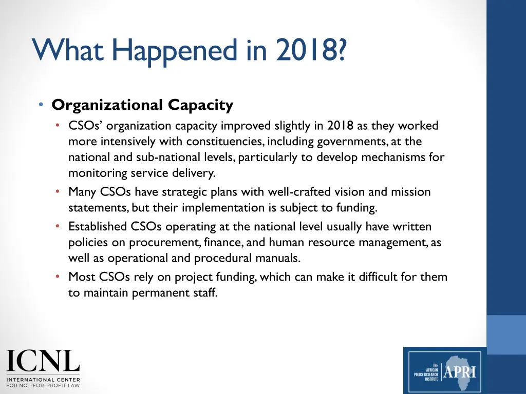 what happened in 2018 1