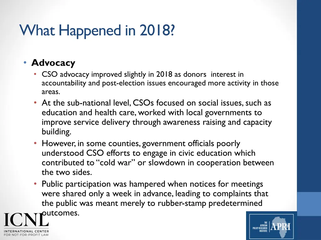 what happened in 2018 3