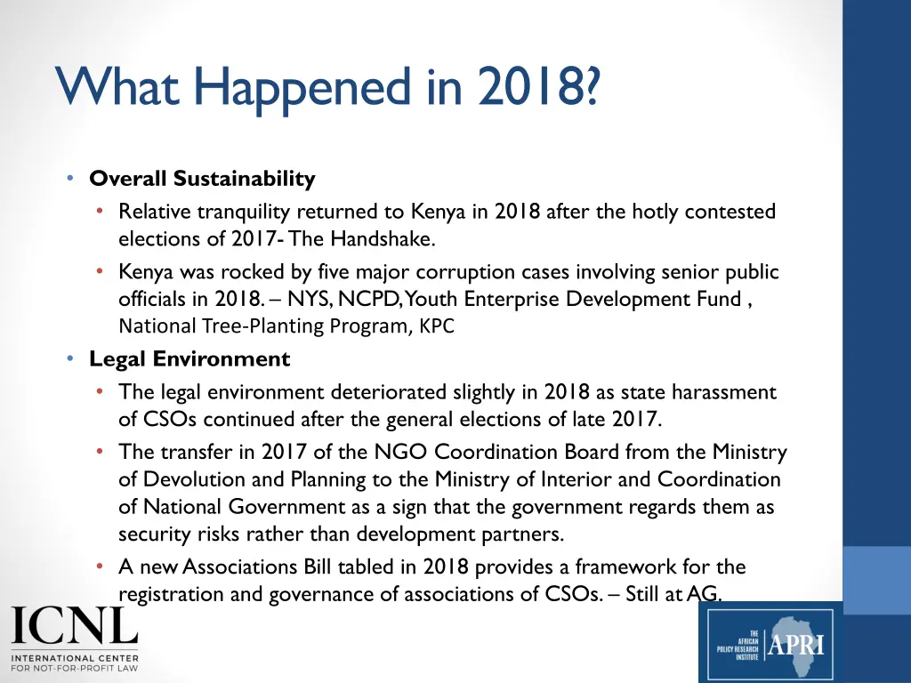 what happened in 2018