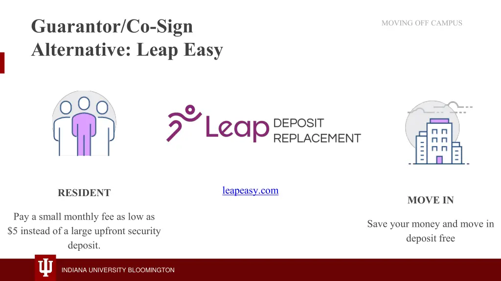 guarantor co sign alternative leap easy