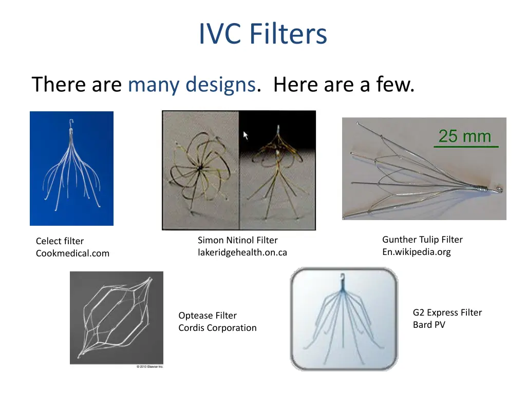 ivc filters