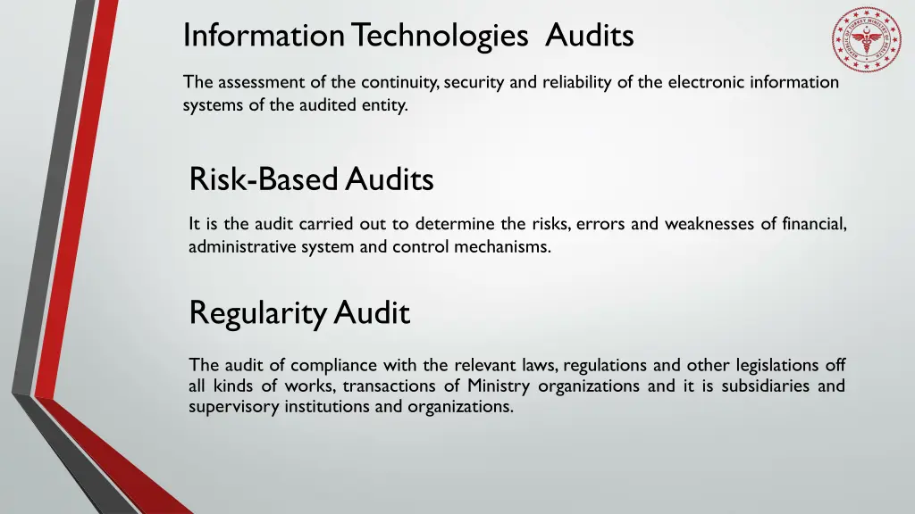 information technologies audits