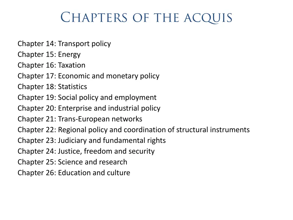 chapter 14 transport policy chapter 15 energy