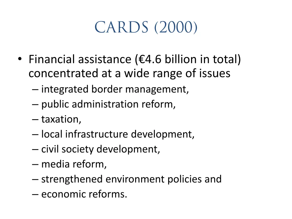 financial assistance 4 6 billion in total