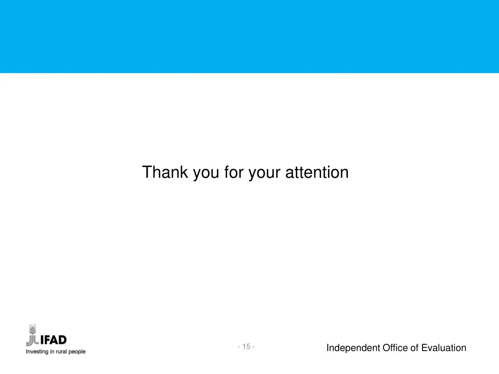 thank you for your attention