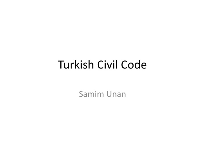 turkish civil code
