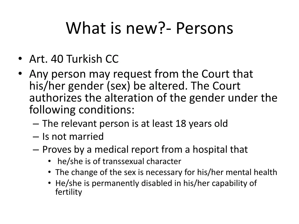 what is new persons